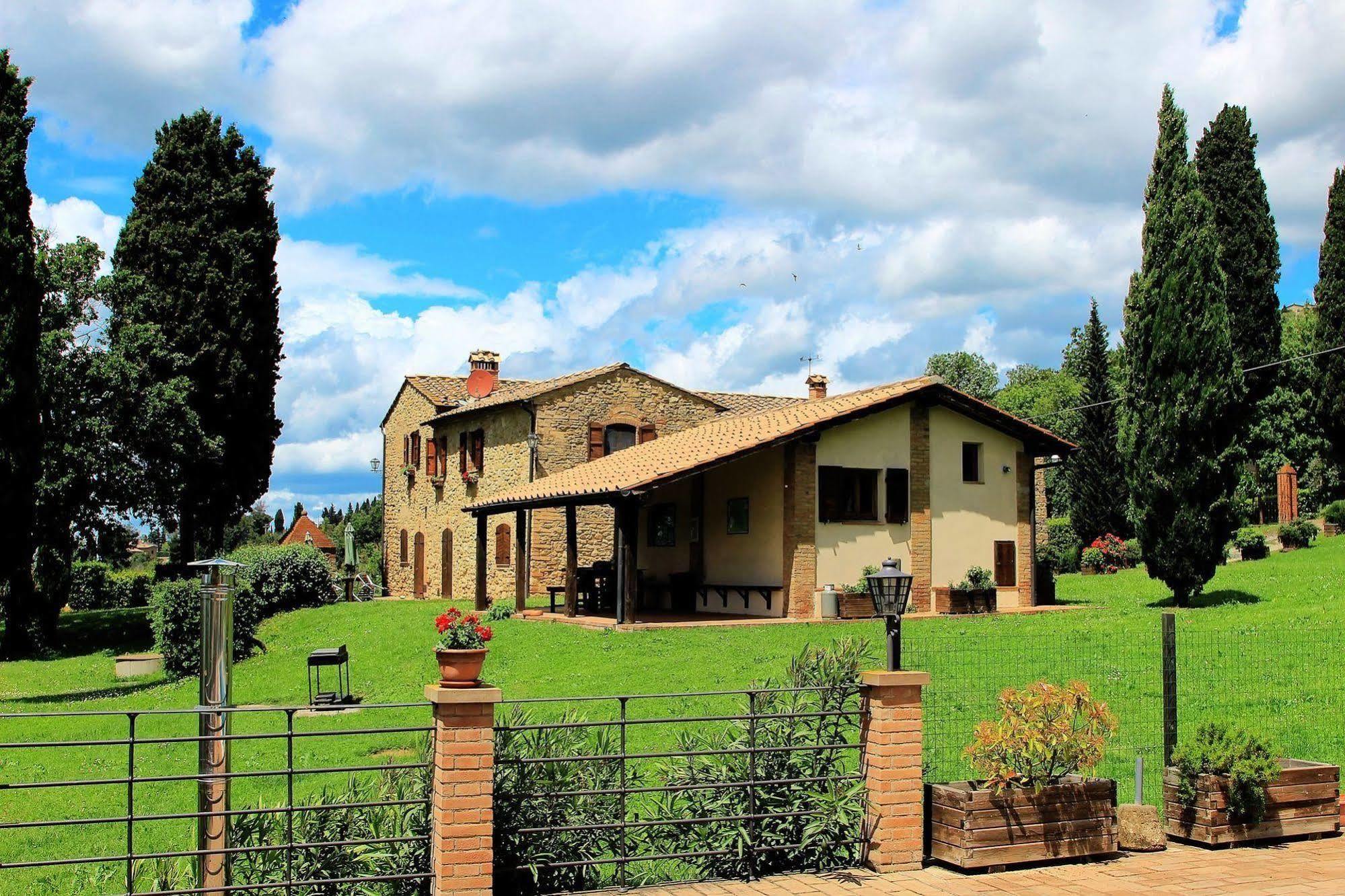 Agriturismo Villa Opera Volterra Exteriör bild